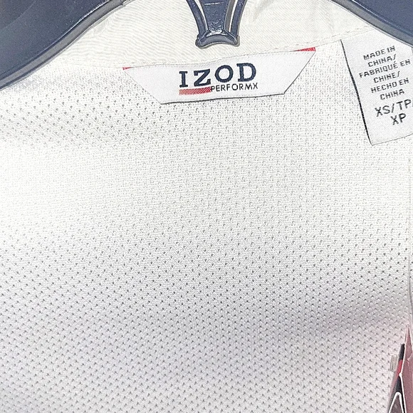 IZOD CREAM RAIN JACKET - Picture 7 of 8